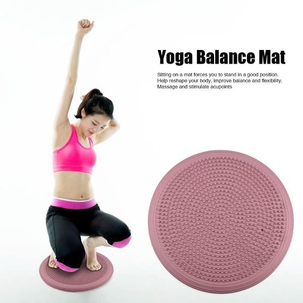 yoga mats inflatable mat stability wobble massage pad disc exercise tools women gym sport workout training equipment
yoga mats inflatable mat stability wobble massage pad disc exercise tools women gym sport workout training equipment