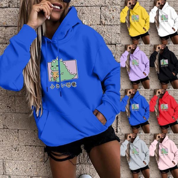 women's hoodies & sweatshirts plus size fashion casual print hooded sweatshirt loose sports pullover sudaderas con capucha, Black
women's hoodies & sweatshirts plus size fashion casual print hooded sweatshirt loose sports pullover sudaderas con capucha, Black