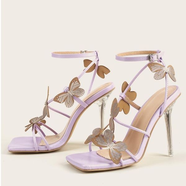 dress shoes 2021 women's peep toe high crystal heels stilettos buckle sandals purple butterfly decor, Black
dress shoes 2021 women's peep toe high crystal heels stilettos buckle sandals purple butterfly decor, Black