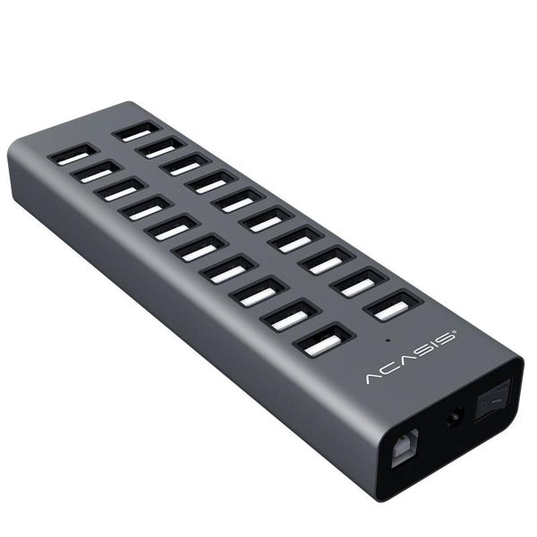 acasis 20 port multi usb 2.0 hub high speed data transfer fast charger splitter external 12v7.5a power adapter for phone tablet hubs
acasis 20 port multi usb 2.0 hub high speed data transfer fast charger splitter external 12v7.5a power adapter for phone tablet hubs