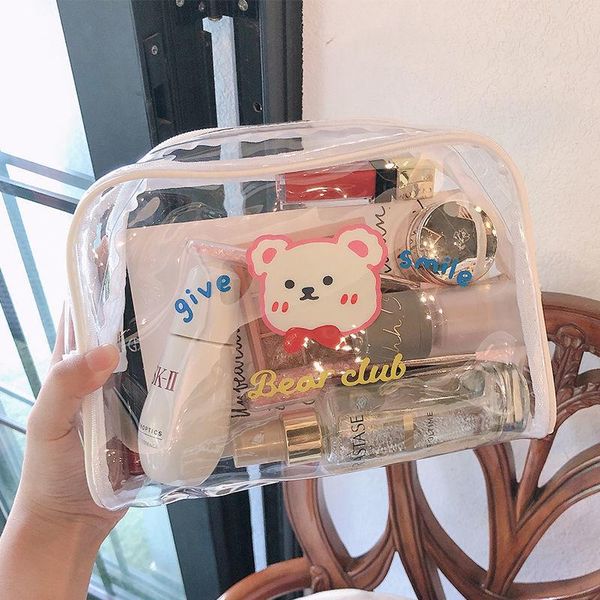 women cosmetic bag organza transparent kawaii makeup clear zipper cute travel handbag girl ins fashion large-capacity pencil box bags & case
women cosmetic bag organza transparent kawaii makeup clear zipper cute travel handbag girl ins fashion large-capacity pencil box bags & case