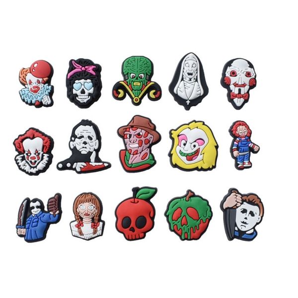 halloween cartoon pvc shoe charms shoes buckles boy girls fit bracelets croc jibz shoe's accessories wristband kids gift, White;pink
halloween cartoon pvc shoe charms shoes buckles boy girls fit bracelets croc jibz shoe's accessories wristband kids gift, White;pink