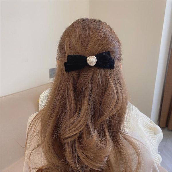 hair clips & barrettes pearl bow pin black heart web celebrity 2021 accessories women's clip, Golden;silver
hair clips & barrettes pearl bow pin black heart web celebrity 2021 accessories women's clip, Golden;silver