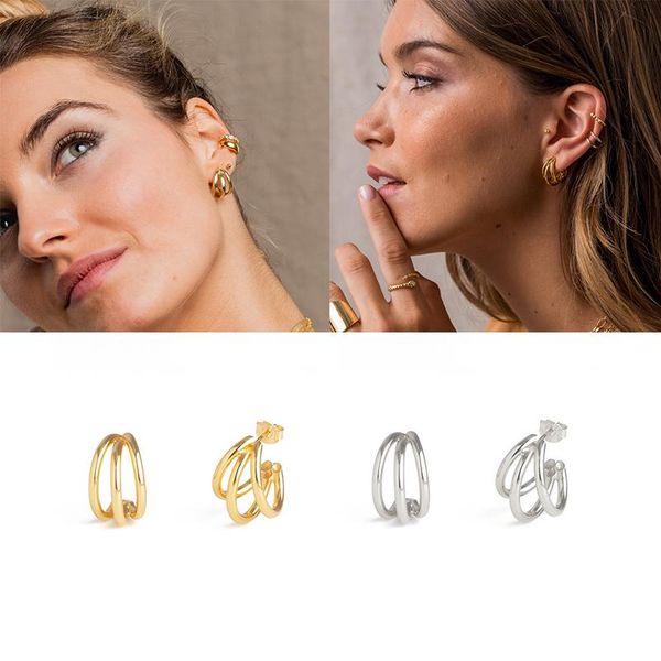 stud boako pendientes plata 925 huggie earrings for women cute mujer bijoux femme woman jewelry, Golden;silver
stud boako pendientes plata 925 huggie earrings for women cute mujer bijoux femme woman jewelry, Golden;silver
