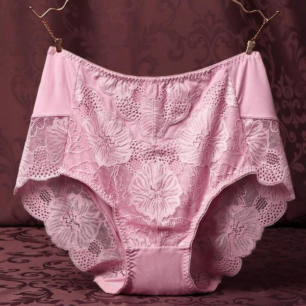 women's panties large size high waist for women underwear ladies big briefs plus floral lace modal cotton female, Black;pink
women's panties large size high waist for women underwear ladies big briefs plus floral lace modal cotton female, Black;pink