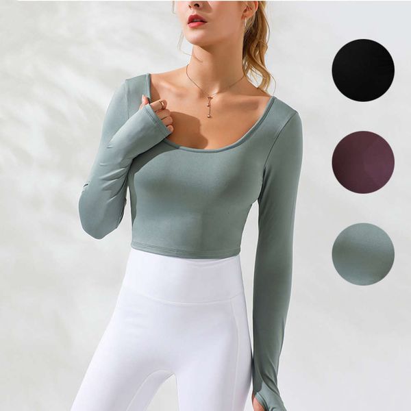 women tracksuit te t-shirt clothing womens yoga wear fitns exercise quick-drying tight-fitting long-sleeved beauty back cht pad, White
women tracksuit te t-shirt clothing womens yoga wear fitns exercise quick-drying tight-fitting long-sleeved beauty back cht pad, White