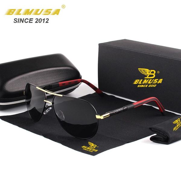 sunglasses blmusa 2021 men aluminum polarized women car driving glasses brand designer male vintage pilot sun uv400, White;black
sunglasses blmusa 2021 men aluminum polarized women car driving glasses brand designer male vintage pilot sun uv400, White;black