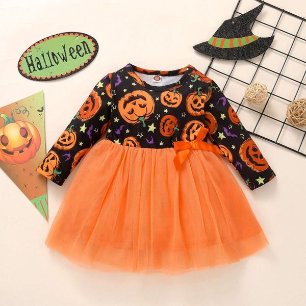 girl's dresses halloween 2021 dress toddler girl clothes cartoon pumpkin printed tulle princess conjuntos de menina, Red;yellow
girl's dresses halloween 2021 dress toddler girl clothes cartoon pumpkin printed tulle princess conjuntos de menina, Red;yellow