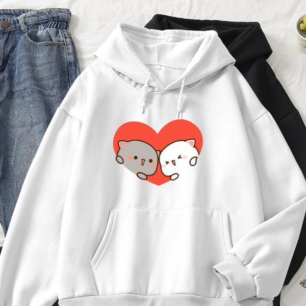 women's hoodies & sweatshirts kawaii couple harajuku hoodie women pocket cute cartoon cotton sweatshirt 90s korean clothes loose graphi, Black
women's hoodies & sweatshirts kawaii couple harajuku hoodie women pocket cute cartoon cotton sweatshirt 90s korean clothes loose graphi, Black