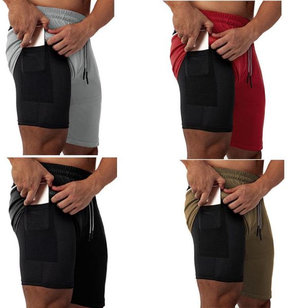 summer 2 in 1 men's casual shorts with integrated pocket sweatpants fashion comfortable quick-drying sports, White;black
summer 2 in 1 men's casual shorts with integrated pocket sweatpants fashion comfortable quick-drying sports, White;black