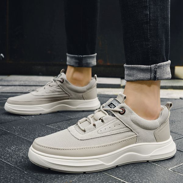 dress shoes casual mens breathable comfortable outdoor ventilation walking beige brown 38-44 7wkr, Black
dress shoes casual mens breathable comfortable outdoor ventilation walking beige brown 38-44 7wkr, Black