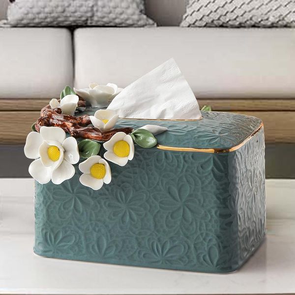 tissue boxes & napkins creative ceramic box embossed flower branch storage home office study deskdrawer modern living room decoration
tissue boxes & napkins creative ceramic box embossed flower branch storage home office study deskdrawer modern living room decoration