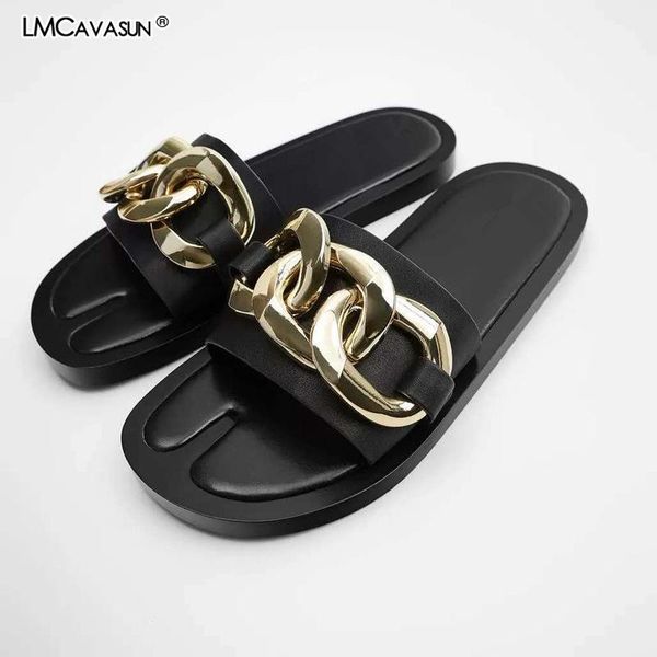 slippers lmcavasun 2021 ladies and sandals black metal chain decorated flat split toe women slides same design
slippers lmcavasun 2021 ladies and sandals black metal chain decorated flat split toe women slides same design