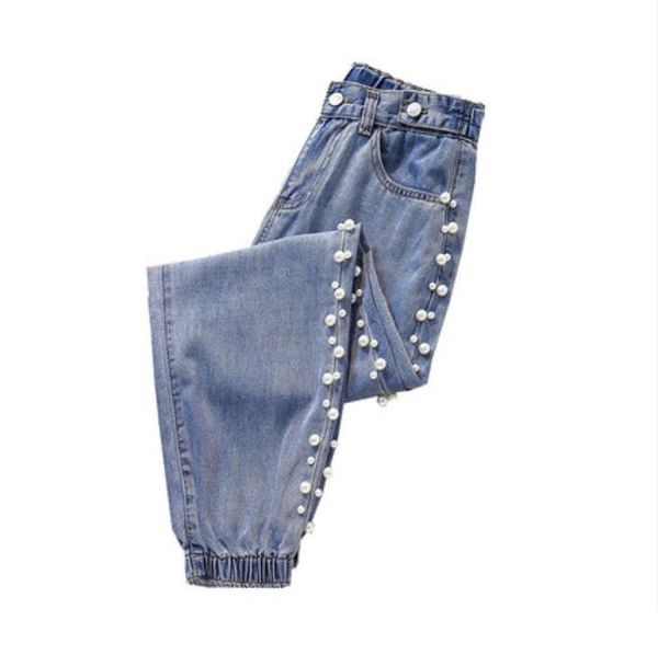 women's jeans 2021 spring autumn loose women fashion plus size pearl bead denim harem pants female casual trousers p982, Blue
women's jeans 2021 spring autumn loose women fashion plus size pearl bead denim harem pants female casual trousers p982, Blue