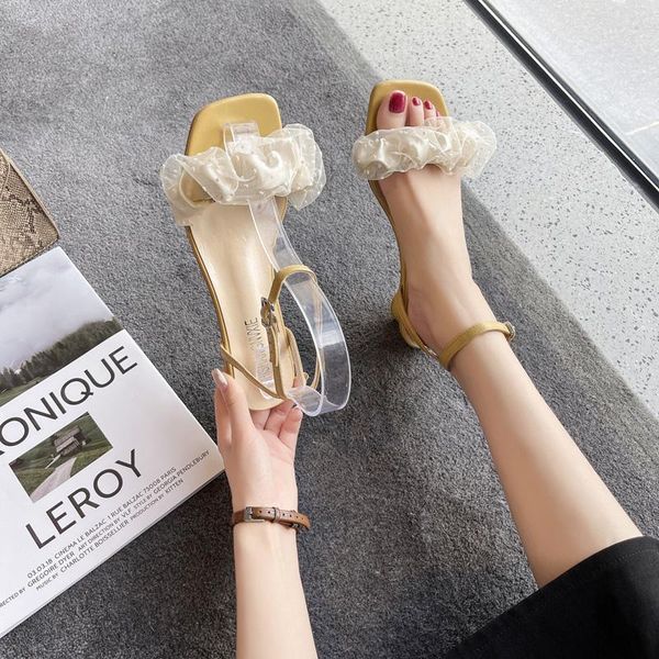 sandals clear heels lace denim women's chunky med 2021 summer buckle strap open toe female shoe block medium laces peep girls fa, Black
sandals clear heels lace denim women's chunky med 2021 summer buckle strap open toe female shoe block medium laces peep girls fa, Black
