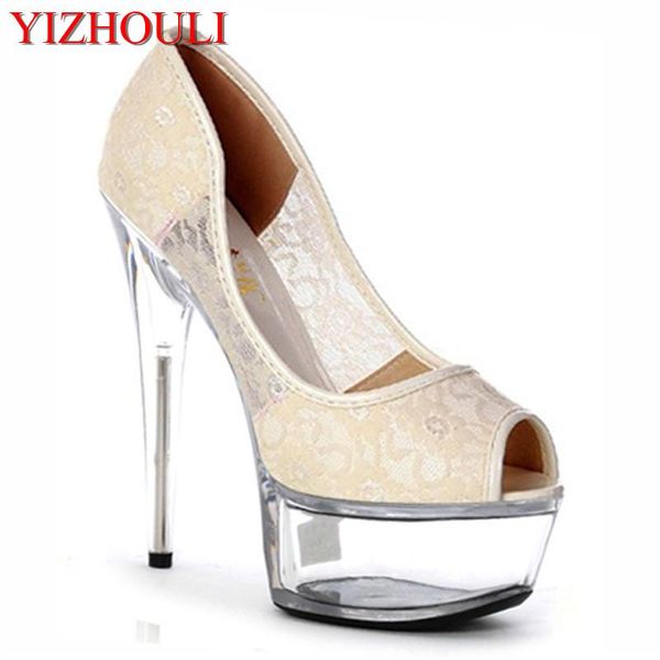 15cm high heels and night club single shoe lace crystals small size shoes hate sky-high dancing dress, Black
15cm high heels and night club single shoe lace crystals small size shoes hate sky-high dancing dress, Black