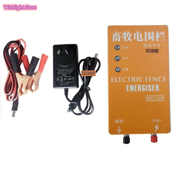 fencing, trellis & gates 10km electric fence solar energizer charger controller high voltage horse cattle poultry farm animal alarm livestoc
fencing, trellis & gates 10km electric fence solar energizer charger controller high voltage horse cattle poultry farm animal alarm livestoc