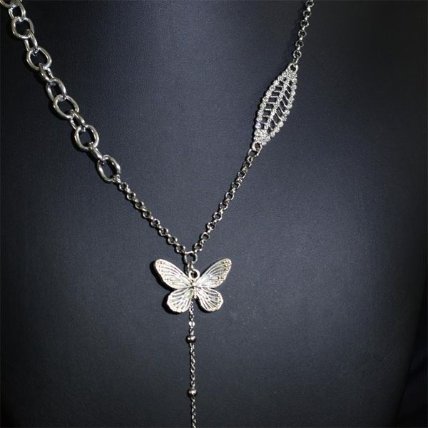 earrings & necklace silver color shinyt butterfly female exquisite double layer pendant clavicle chain wedding party jewelry gifts
earrings & necklace silver color shinyt butterfly female exquisite double layer pendant clavicle chain wedding party jewelry gifts