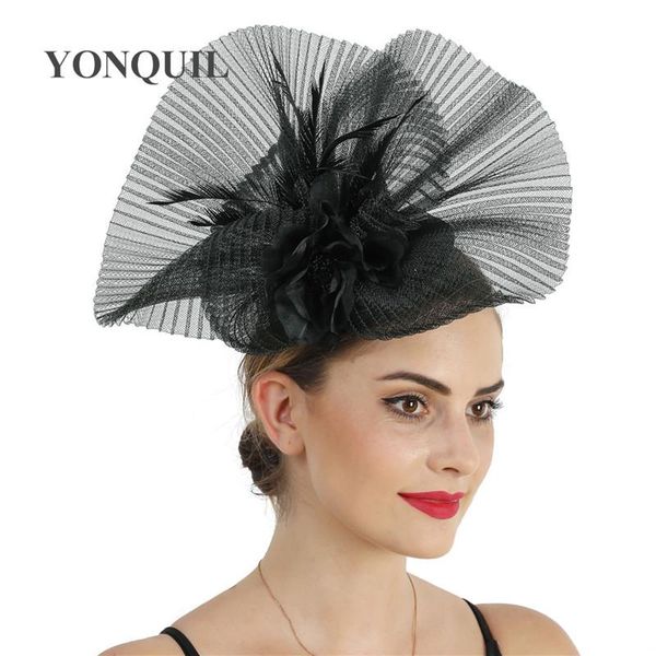 headpieces bride wedding fascinators mesh hats for women elegant flower millinery cap girls ladies formal dress hairpin, Silver
headpieces bride wedding fascinators mesh hats for women elegant flower millinery cap girls ladies formal dress hairpin, Silver