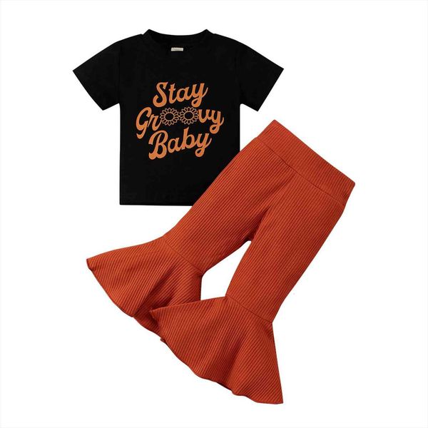 summer 1 6y kids girls clothing set boutique outfits letter print t shirts knitted flare pants clothes, White
summer 1 6y kids girls clothing set boutique outfits letter print t shirts knitted flare pants clothes, White