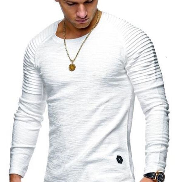 t-shirts solid color long-sleeved t-shirt striped pleated raglan sleeves men's for sale men s clothing round neck slim, White;black
t-shirts solid color long-sleeved t-shirt striped pleated raglan sleeves men's for sale men s clothing round neck slim, White;black
