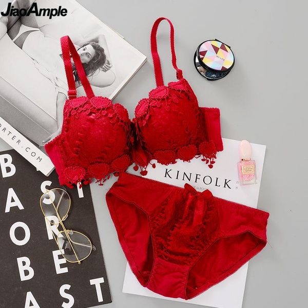 bras sets students girls sweet candy color underwear set women korean graceful lace heart padded push up underpants suit lingerie, Red;black
bras sets students girls sweet candy color underwear set women korean graceful lace heart padded push up underpants suit lingerie, Red;black