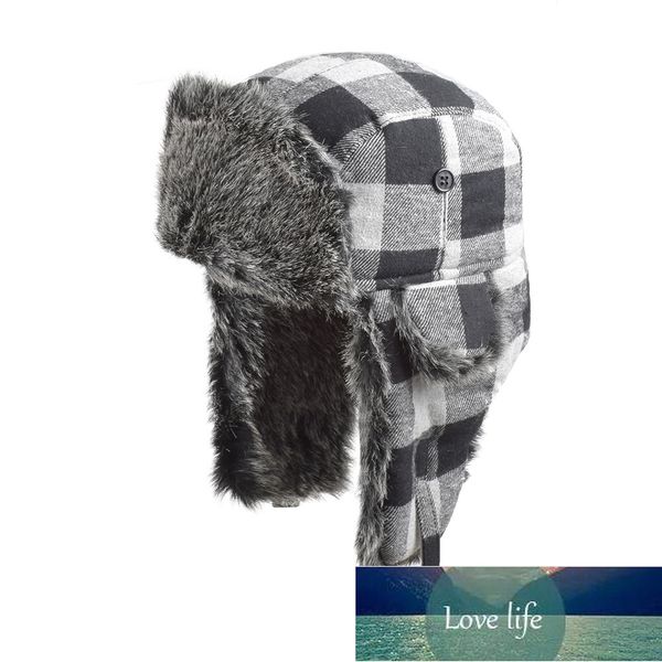 plaid winter trooper hat earflap hat faux fur ushanka with windproof ear flap chin strap for men and women factory price expert design quali, Blue;gray
plaid winter trooper hat earflap hat faux fur ushanka with windproof ear flap chin strap for men and women factory price expert design quali, Blue;gray