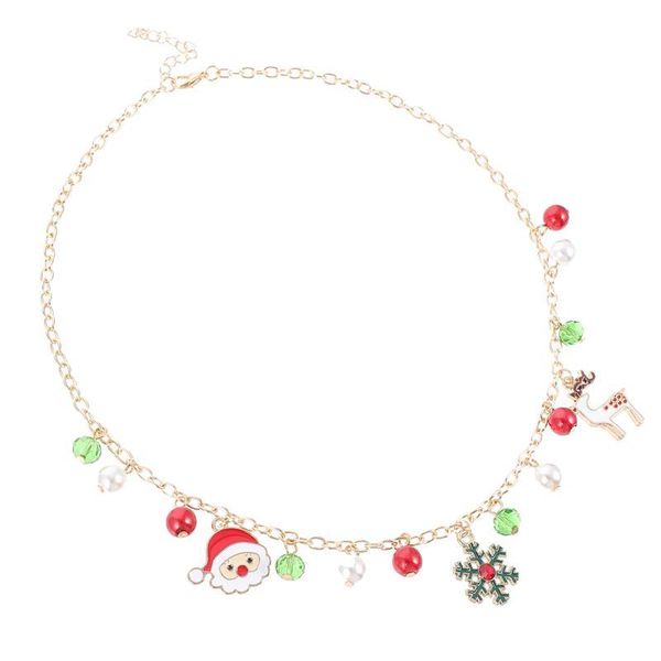 party favor 1 pc christmas necklace lovely delicate durable girls jewelry xmas neck chain for women
party favor 1 pc christmas necklace lovely delicate durable girls jewelry xmas neck chain for women