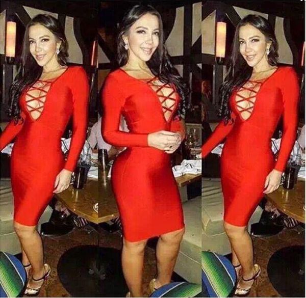casual dresses 4 colors black nude hollow out long sleeve deep v-neck bandage dress club party bodycon, Black;gray
casual dresses 4 colors black nude hollow out long sleeve deep v-neck bandage dress club party bodycon, Black;gray