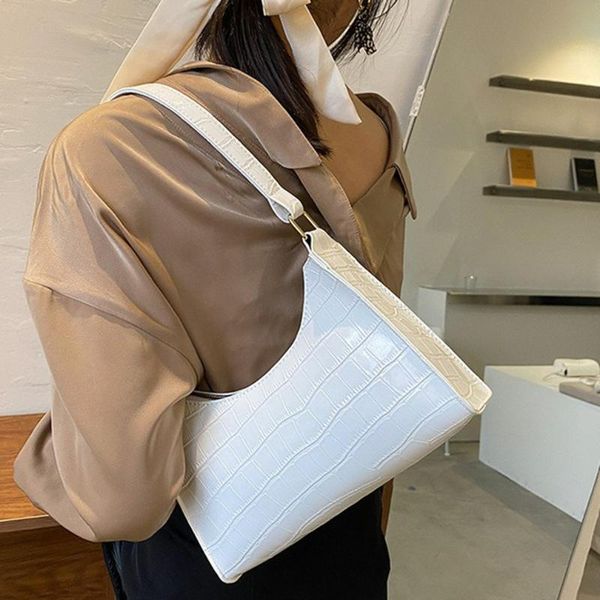 storage bags exquisite stone pattern pu leather armpit bag retro casual women totes shoulder travel fashion hand
storage bags exquisite stone pattern pu leather armpit bag retro casual women totes shoulder travel fashion hand