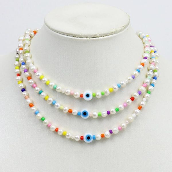 pendant necklaces 5 pcs colorful beaded strand necklace summer color chocker jewelry accessories gift 9969, Silver
pendant necklaces 5 pcs colorful beaded strand necklace summer color chocker jewelry accessories gift 9969, Silver