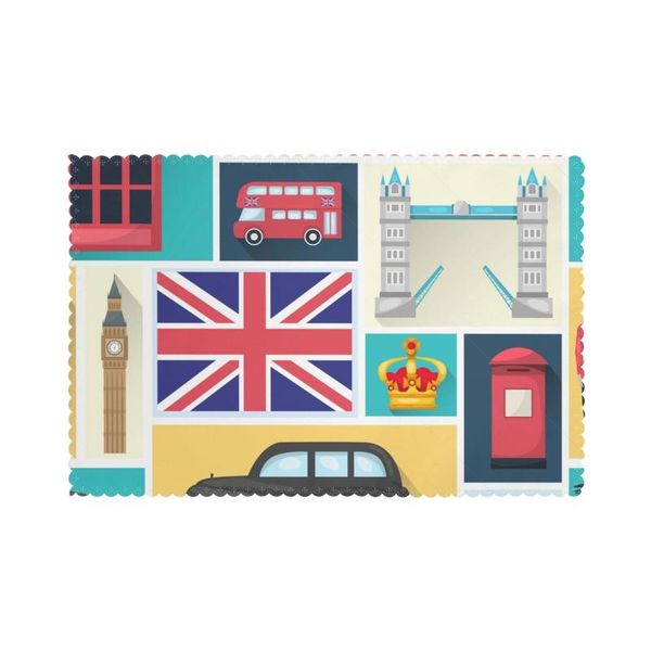 mats & pads placemat for dining table london sights city heat-resistant kitchen 6 pcs accessories
mats & pads placemat for dining table london sights city heat-resistant kitchen 6 pcs accessories