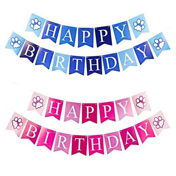 party decoration cute cat pet footprint theme happy birthday banner bunting pennant 1set kids girl boy children
party decoration cute cat pet footprint theme happy birthday banner bunting pennant 1set kids girl boy children