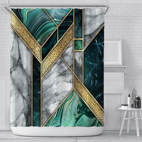 gray and green marble printing shower curtain set with 12 hooks bathroom decoration curtains
gray and green marble printing shower curtain set with 12 hooks bathroom decoration curtains