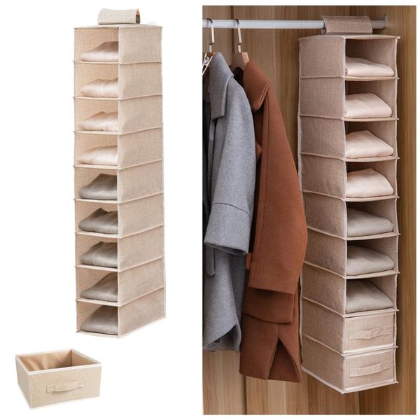 storage boxes & bins 9 tier organizador holder clothes box organizer bag wardrobe drawer underwear cotton linen washable portable folding
storage boxes & bins 9 tier organizador holder clothes box organizer bag wardrobe drawer underwear cotton linen washable portable folding