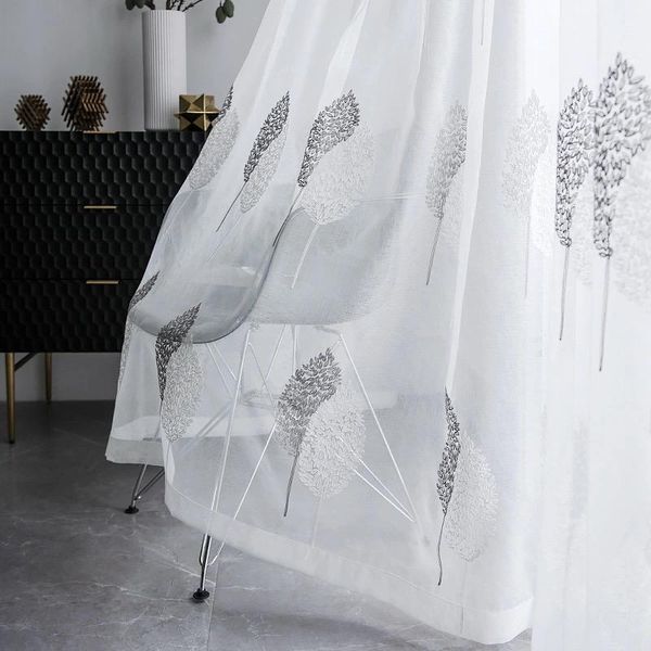 curtain & drapes embroidery sheer curtains for living room bedroom tulle voile window with grommet
curtain & drapes embroidery sheer curtains for living room bedroom tulle voile window with grommet