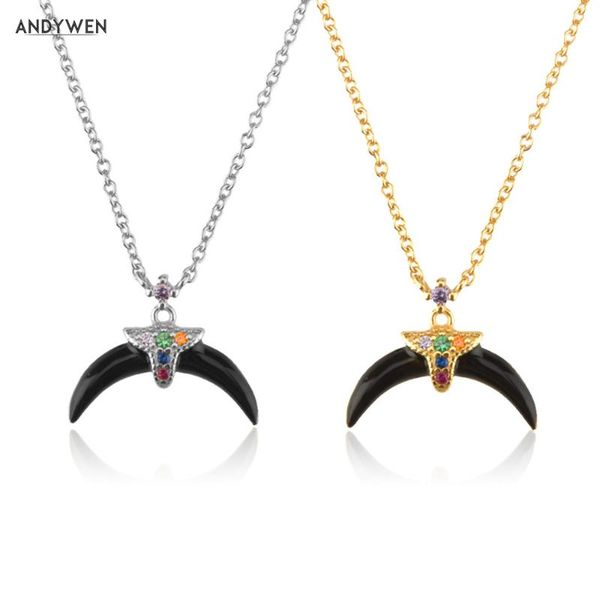 chains andywen 925 sterling silver gold black moon enamel pendant long chain necklace luxury jewelry 2021 women accessories jewels
chains andywen 925 sterling silver gold black moon enamel pendant long chain necklace luxury jewelry 2021 women accessories jewels