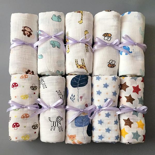 blankets & swaddling 1pc muslin 100% cotton born swaddles soft baby boy girls bath gauze infant wrap sleepsack stroller cover play mat
blankets & swaddling 1pc muslin 100% cotton born swaddles soft baby boy girls bath gauze infant wrap sleepsack stroller cover play mat