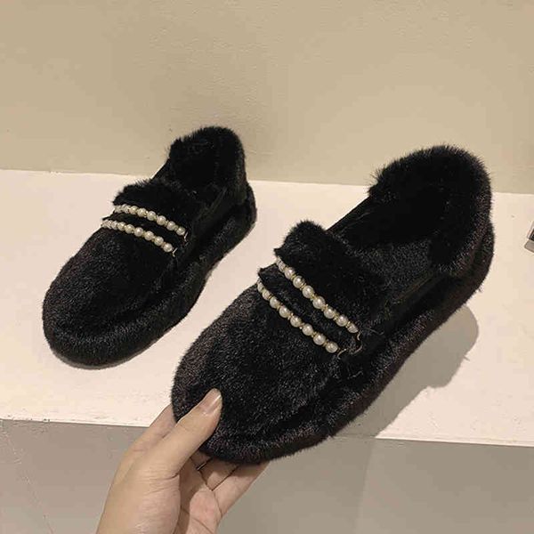 dress shoes platform pearl chain mink fur flats woman thick soled winter female plush moccasins ins creepers beads furry loafers m5l9, Black
dress shoes platform pearl chain mink fur flats woman thick soled winter female plush moccasins ins creepers beads furry loafers m5l9, Black