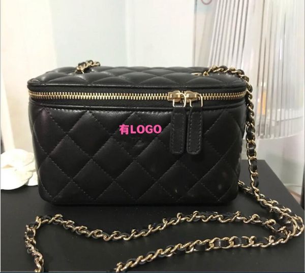 high-quality women lingges bag fashion luxury designer lingge chains boxs bale golden ball chain cosmetic box female parcel, Black;red
high-quality women lingges bag fashion luxury designer lingge chains boxs bale golden ball chain cosmetic box female parcel, Black;red