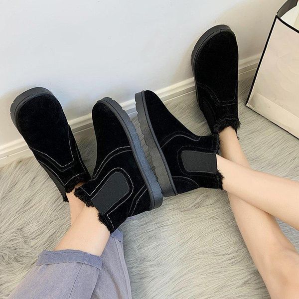 boots winter style cotton shoes velvet lovers warm women snow men casual ankle botas mujer slip-on couples, Black
boots winter style cotton shoes velvet lovers warm women snow men casual ankle botas mujer slip-on couples, Black