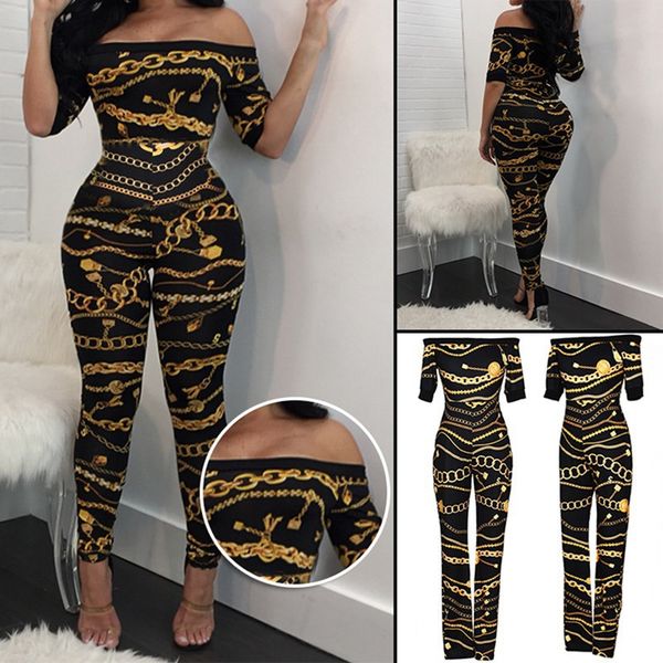 spring autumn jumpsuits off shoulder print long pants for women elegant fitness short sleeve playsuit club, Black;white
spring autumn jumpsuits off shoulder print long pants for women elegant fitness short sleeve playsuit club, Black;white