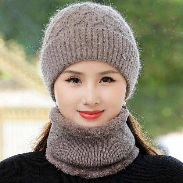 beanie/skull caps hats for women casual fur thick knitted hat winter outdoor keep warm cap and scarf set lined headwear, Blue;gray
beanie/skull caps hats for women casual fur thick knitted hat winter outdoor keep warm cap and scarf set lined headwear, Blue;gray