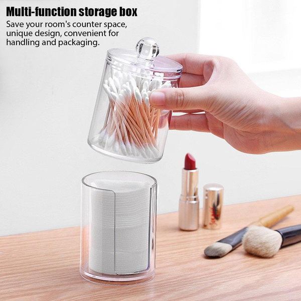 storage boxes & bins acrylic round container cosmetic makeup cotton multifunctional pad organizer jewelry box holder and candy jars
storage boxes & bins acrylic round container cosmetic makeup cotton multifunctional pad organizer jewelry box holder and candy jars