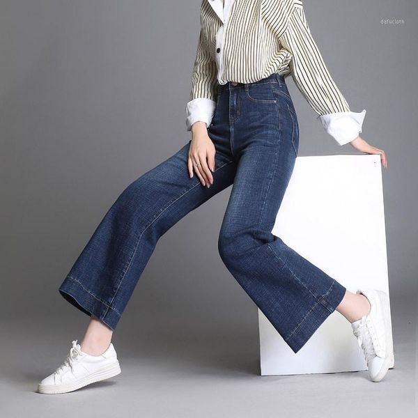 high waist wide leg jeans women loose denim blue ankle-length elegant straight push up boyfriend for plus size women's
high waist wide leg jeans women loose denim blue ankle-length elegant straight push up boyfriend for plus size women's
