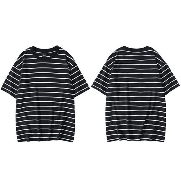striped t-shirt hip hop 2021 mens streetwear cotton t-shirt short sleeve casual tees black white grey, White;black
striped t-shirt hip hop 2021 mens streetwear cotton t-shirt short sleeve casual tees black white grey, White;black