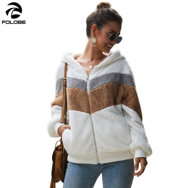 women's jackets fleece hooded coats 2021 autumn winter outwear long sleeve splice teddy jacket zipper faux fur coat, Black;brown
women's jackets fleece hooded coats 2021 autumn winter outwear long sleeve splice teddy jacket zipper faux fur coat, Black;brown