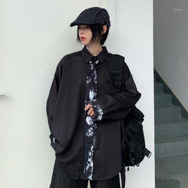 blouse women dress shirts long sleeve vintage fashion casual loose black blue white tie collar party female spring women's blouses &
blouse women dress shirts long sleeve vintage fashion casual loose black blue white tie collar party female spring women's blouses &