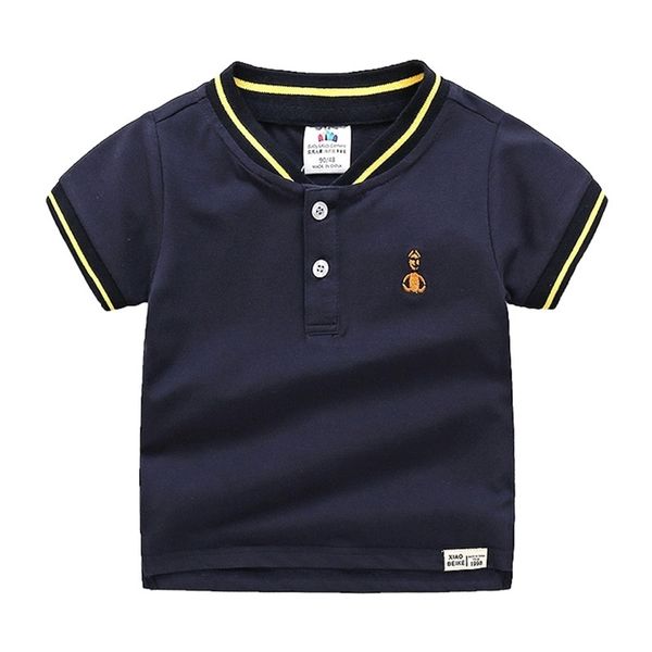summer 90cm 100cm 110cm 18m 24m 2 3 4 years kids children's tees short sleeve solid color navy blue v-neck t-shirt boys 210701
summer 90cm 100cm 110cm 18m 24m 2 3 4 years kids children's tees short sleeve solid color navy blue v-neck t-shirt boys 210701