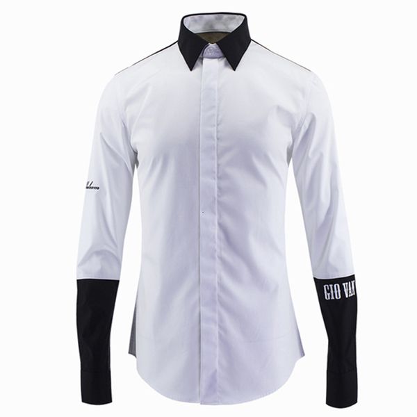 tee shirt shirt shirt luxury brand letters embroidery men casual long sleeve slim fit cotton mens shirts plus size 4xl, White;black
tee shirt shirt shirt luxury brand letters embroidery men casual long sleeve slim fit cotton mens shirts plus size 4xl, White;black